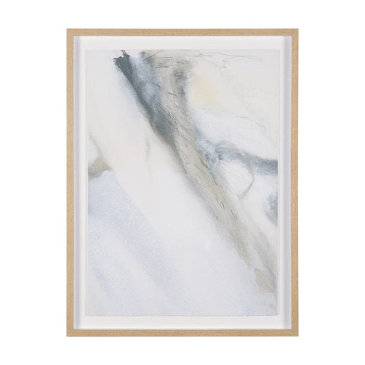 Mercana - Retreating Tide II by Ira Havuka a Hand Embellished Framed Art Print Matted under Glass - 15685 view 1