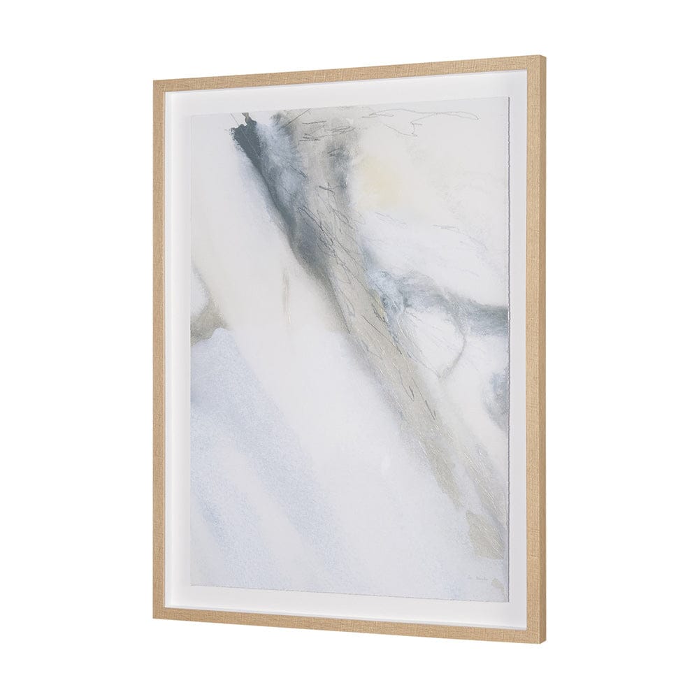 Mercana - Retreating Tide II by Ira Havuka a Hand Embellished Framed Art Print Matted under Glass - 15685 view 2