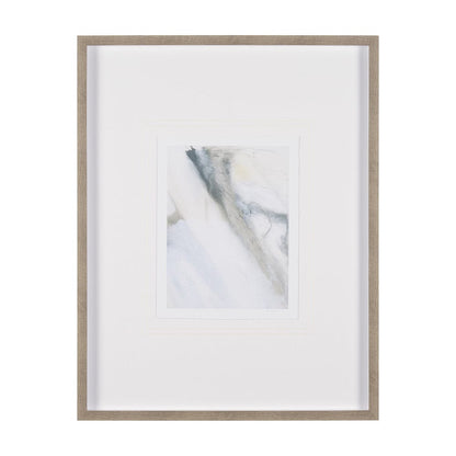 Mercana - Retreating Tide II by Ira Havuka a Hand Embellished Framed Art Print Matted under Glass - 15704 view 1