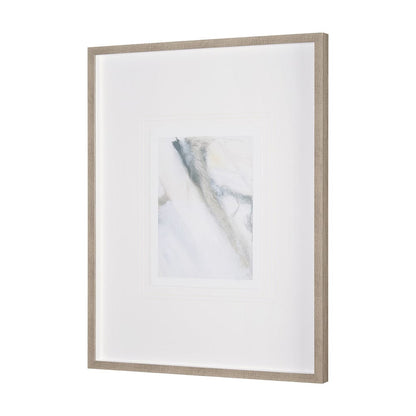 Mercana - Retreating Tide II by Ira Havuka a Hand Embellished Framed Art Print Matted under Glass - 15704 view 2