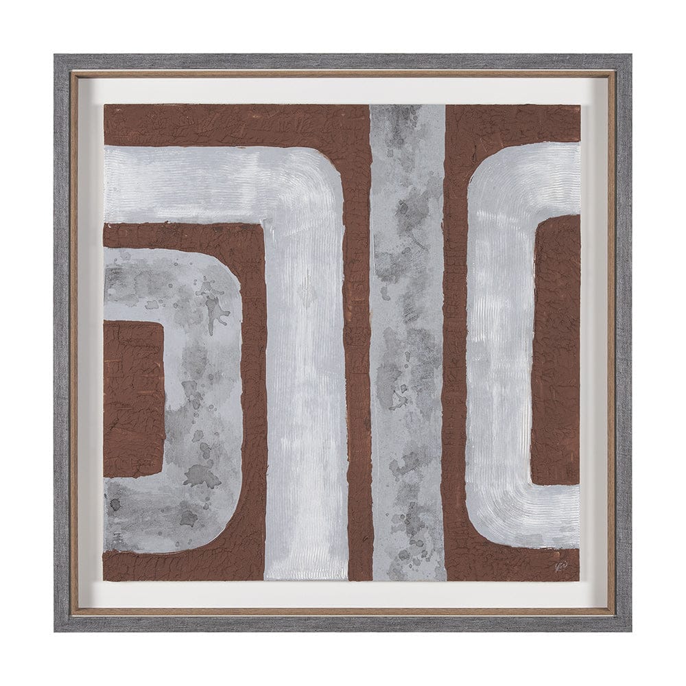Mercana - Retro Pipes I by Studio M a Framed handmade Original Artwork - 15048 view 1
