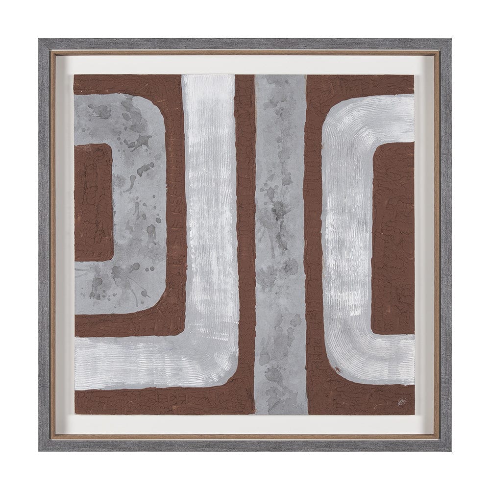 Mercana - Retro Pipes II by Studio M a Framed handmade Original Artwork - 15049 view 1