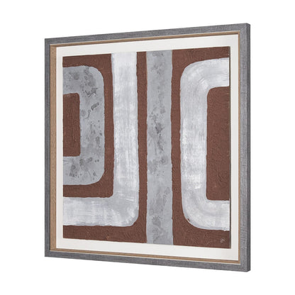 Mercana - Retro Pipes II by Studio M a Framed handmade Original Artwork - 15049 view 2