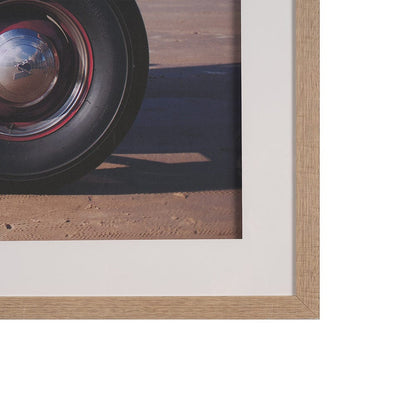 Mercana - Retro Racing - Automobile by Ben Wood a Framed Art Print Matted under Glass - 15773 view 3