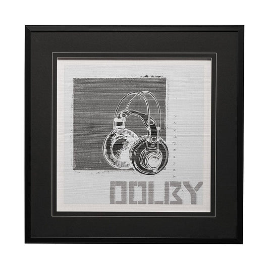 Mercana - Retro Tone I by Alarm a Hand Embellished Textured Framed Art Print Matted under Glass - 13147 view 1
