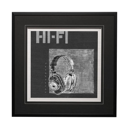 Mercana - Retro Tone II by Alarm a Hand Embellished Textured Framed Art Print Matted under Glass - 13148 view 1