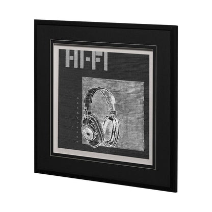 Mercana - Retro Tone II by Alarm a Hand Embellished Textured Framed Art Print Matted under Glass - 13148 view 4