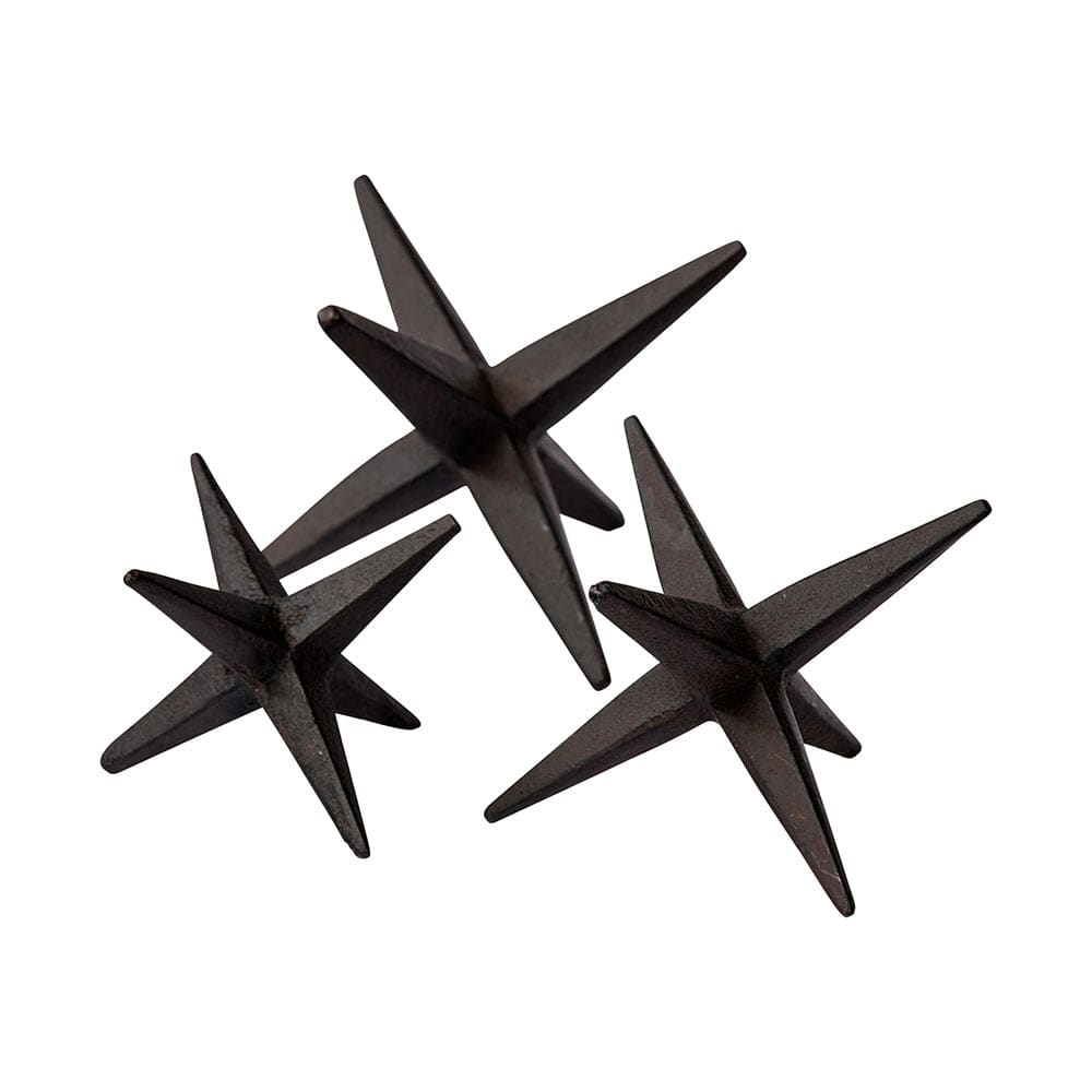 Mercana - Rhea Brown Cast Iron Small, Medium & Large Jacks (Set of 3) - 68650 view 1