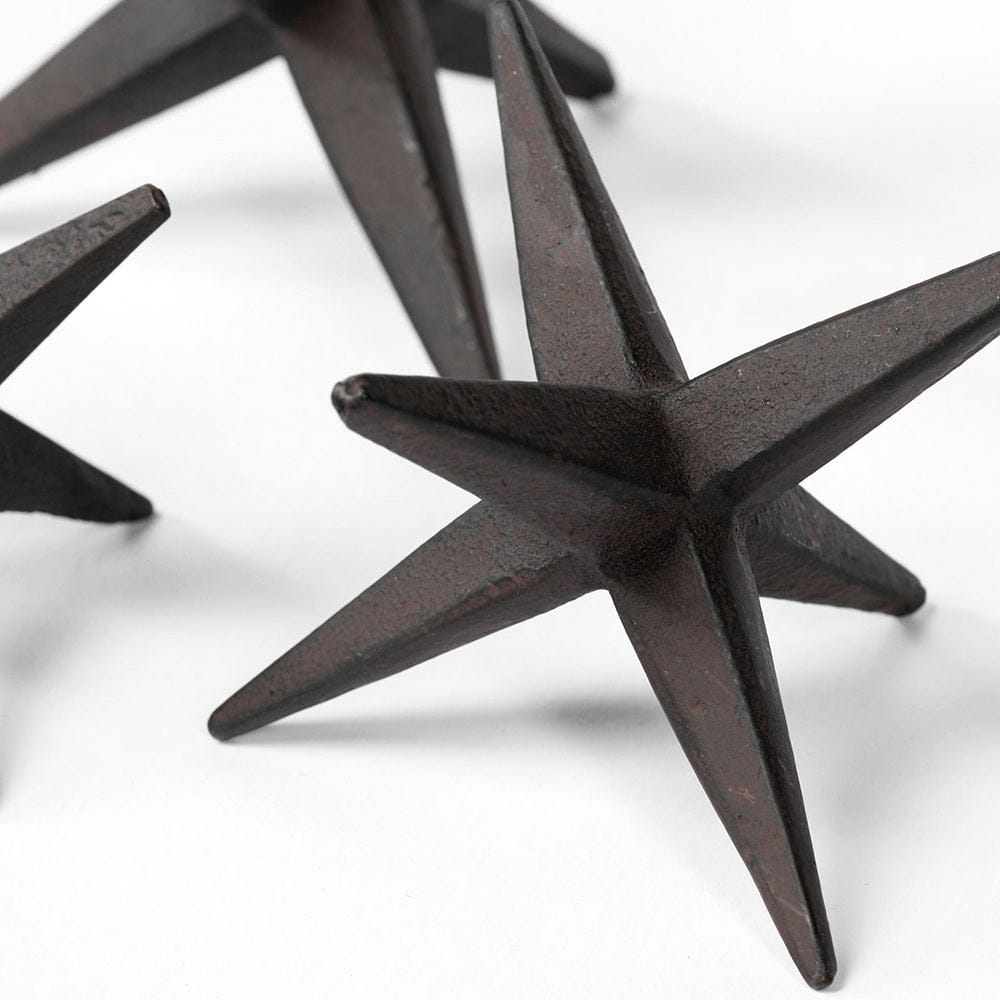 Mercana - Rhea Brown Cast Iron Small, Medium & Large Jacks (Set of 3) - 68650 view 5