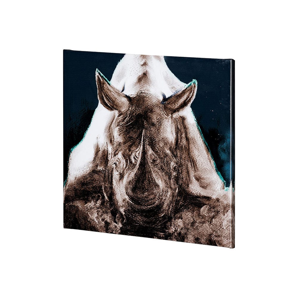 Mercana - Rhino Blue by Mercana Studio a Hand Embellished Textured Canvas - 101464-S view 1