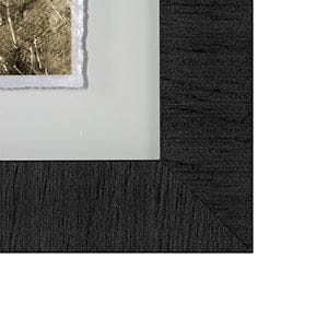 Mercana - Rhino Green by Mercana Studio a Hand Embellished Textured Framed Art Print Matted under Glass - 12998 view 3