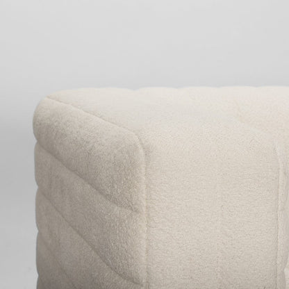 Mercana - Ricciardo Cream Boucle 3-Seater Sofa - 70191 view 8