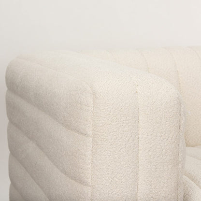 Mercana - Ricciardo Cream Boucle Upholstered Arm Chair - 70192 view 7