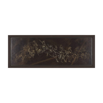 Mercana - Ride 'Em Cowboy by Mercana Studio a Hand Embellished Textured Framed Canvas - 102669-FL view 1