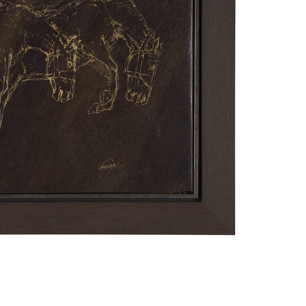Mercana - Ride 'Em Cowboy by Mercana Studio a Hand Embellished Textured Framed Canvas - 102669-FL view 3