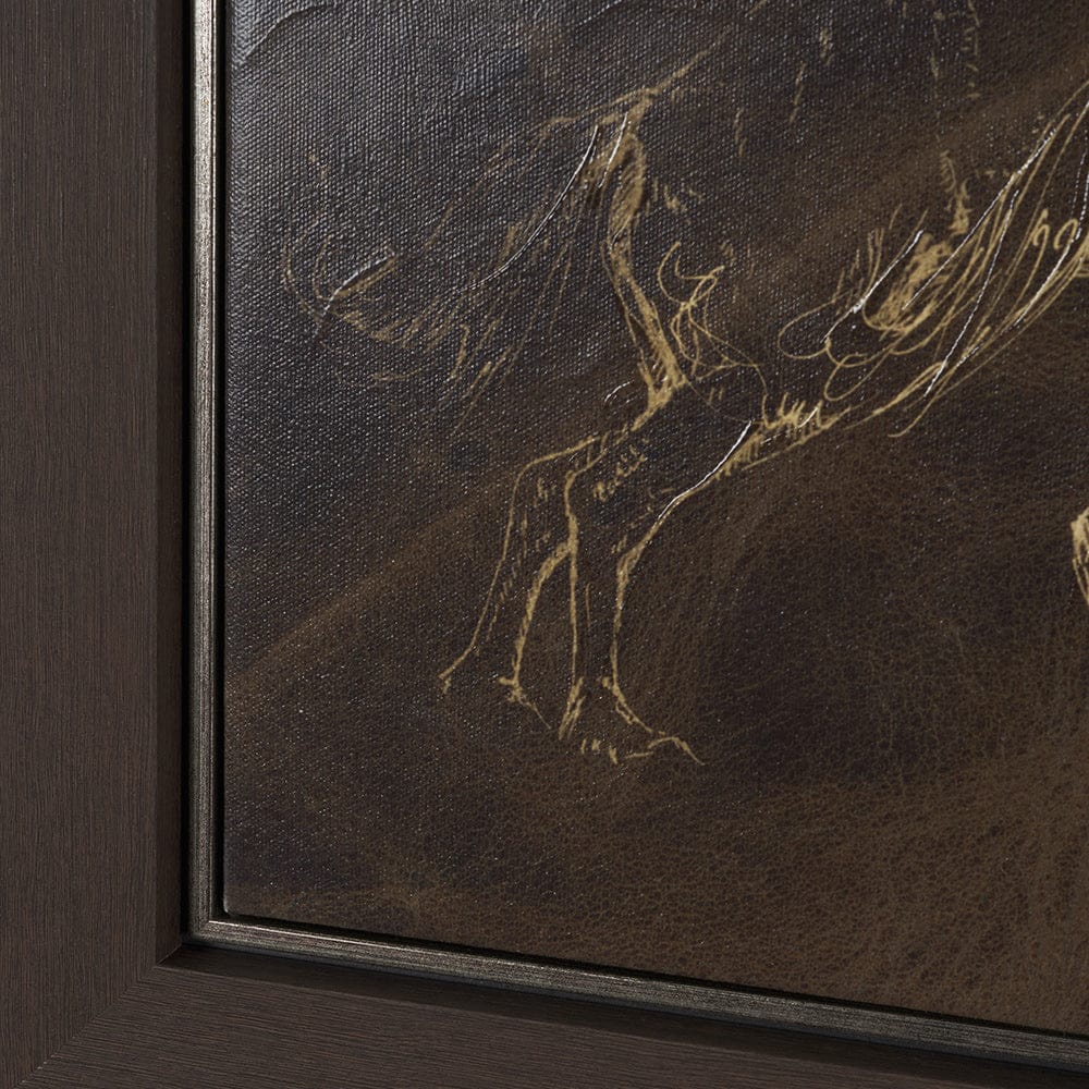 Mercana - Ride 'Em Cowboy by Mercana Studio a Hand Embellished Textured Framed Canvas - 102669-FL view 5