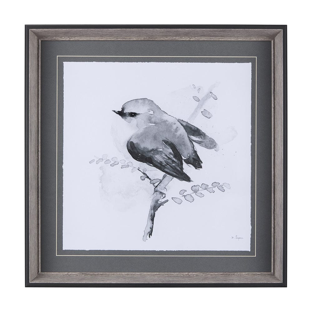 Mercana - Rifleman BW II by Mercana Studio a Hand Embellished Textured Framed Art Print Matted under Glass - 14210 view 1