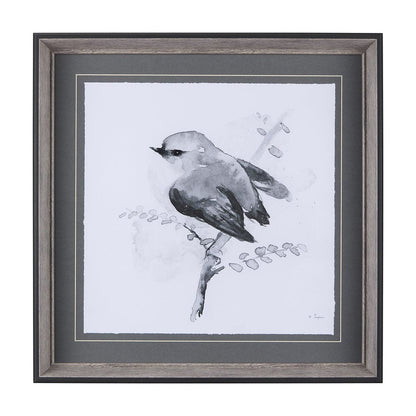 Mercana - Rifleman BW II by Mercana Studio a Hand Embellished Textured Framed Art Print Matted under Glass - 14210 view 1