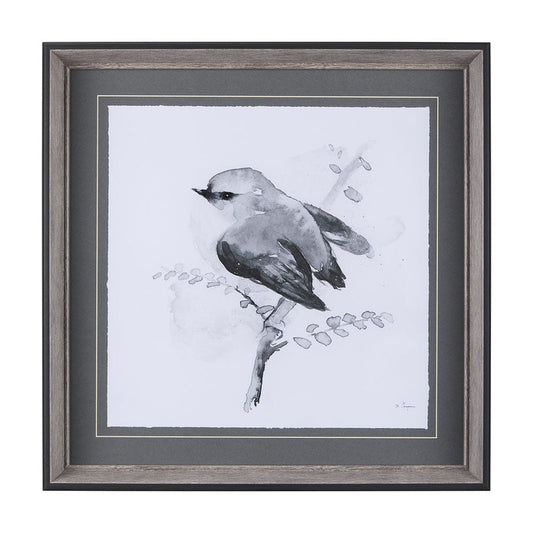 Mercana - Rifleman BW II by Mercana Studio a Hand Embellished Textured Framed Art Print Matted under Glass - 14210 view 1