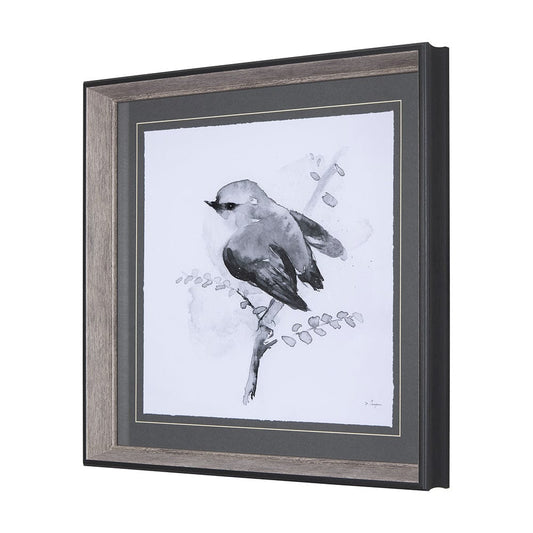 Mercana - Rifleman BW II by Mercana Studio a Hand Embellished Textured Framed Art Print Matted under Glass - 14210 view 2