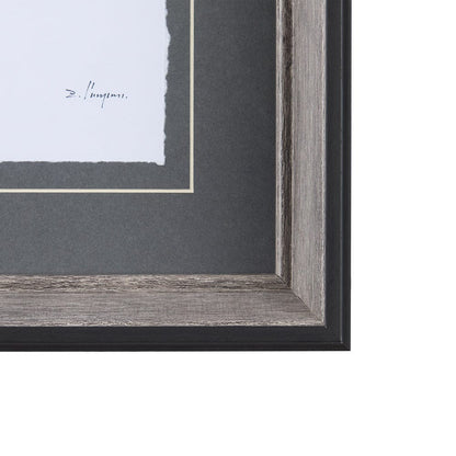 Mercana - Rifleman BW II by Mercana Studio a Hand Embellished Textured Framed Art Print Matted under Glass - 14210 view 3