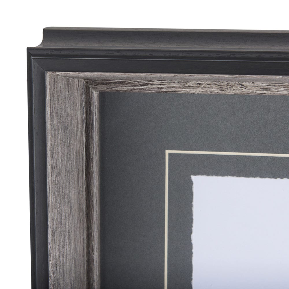 Mercana - Rifleman BW II by Mercana Studio a Hand Embellished Textured Framed Art Print Matted under Glass - 14210 view 4