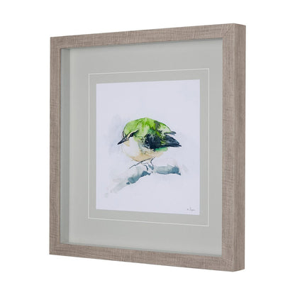 Mercana - Rifleman I by Mercana Studio a Hand Embellished Textured Framed Art Print Matted under Glass - 14219 view 2