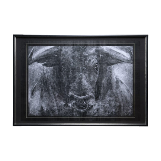 Mercana - Ringo by Mercana Studio a Hand Embellished Textured Framed Art Print Matted under Glass - 12755 view 1