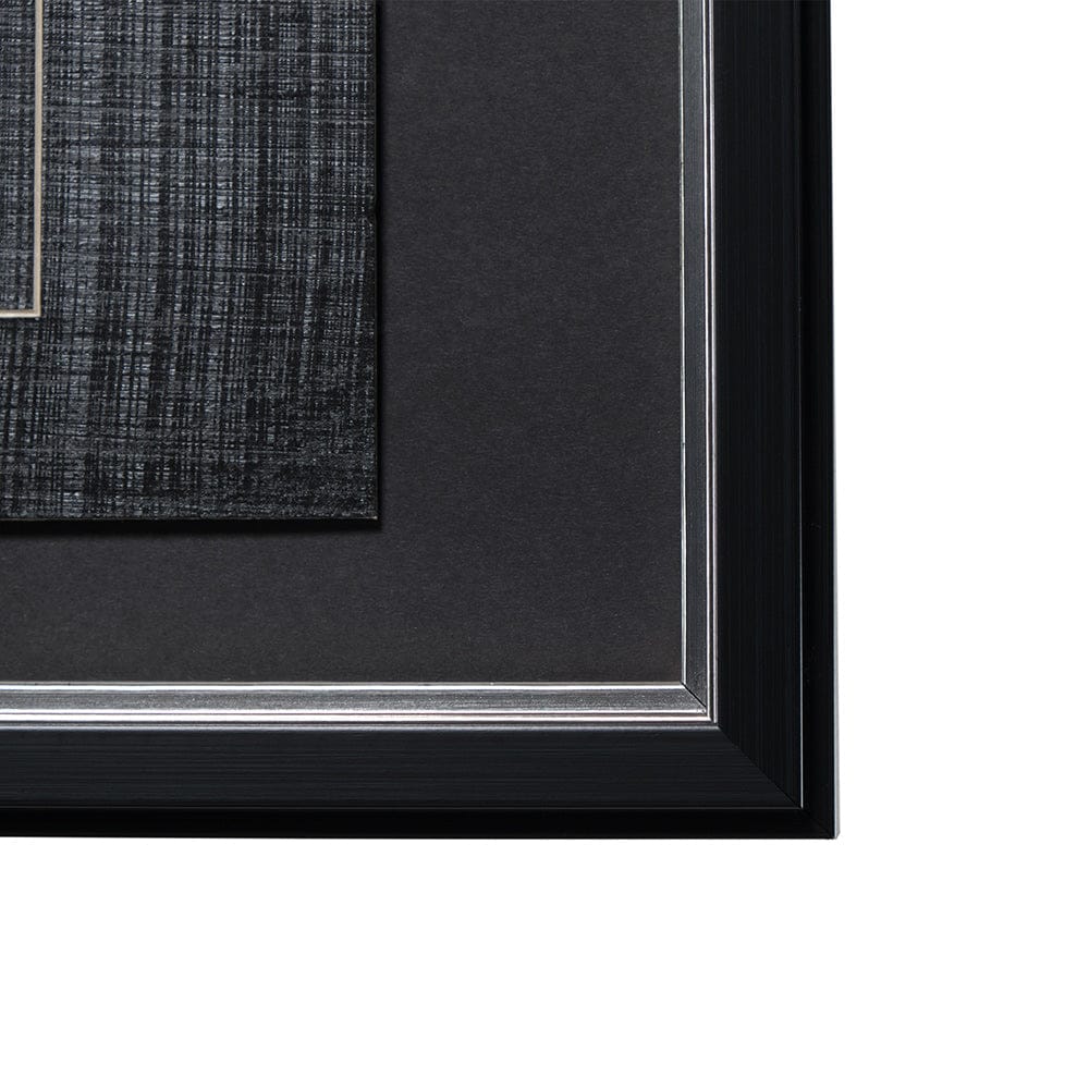 Mercana - Ringo by Mercana Studio a Hand Embellished Textured Framed Art Print Matted under Glass - 12755 view 3