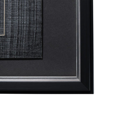 Mercana - Ringo by Mercana Studio a Hand Embellished Textured Framed Art Print Matted under Glass - 12755 view 3