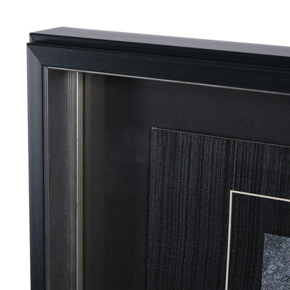 Mercana - Ringo by Mercana Studio a Hand Embellished Textured Framed Art Print Matted under Glass - 12755 view 4