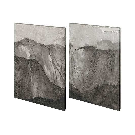 Mercana - Rising Ridge I Set 2 by Mercana Studio a Hand Embellished Textured Canvas - 101307-L view 1