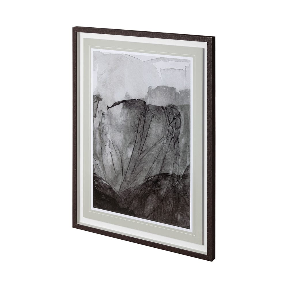 Mercana - Rising Ridge II by Mercana Studio a Hand Embellished Textured Framed Art Print Matted under Glass - 12810 view 2