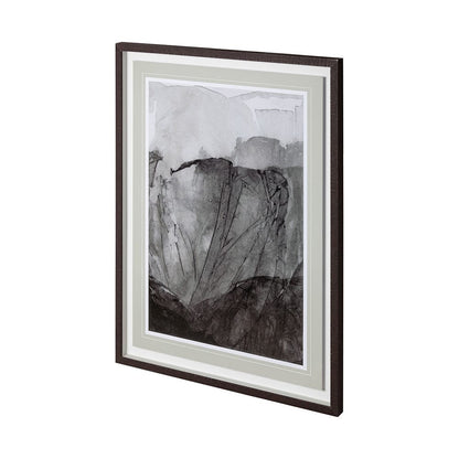 Mercana - Rising Ridge II by Mercana Studio a Hand Embellished Textured Framed Art Print Matted under Glass - 12810 view 2