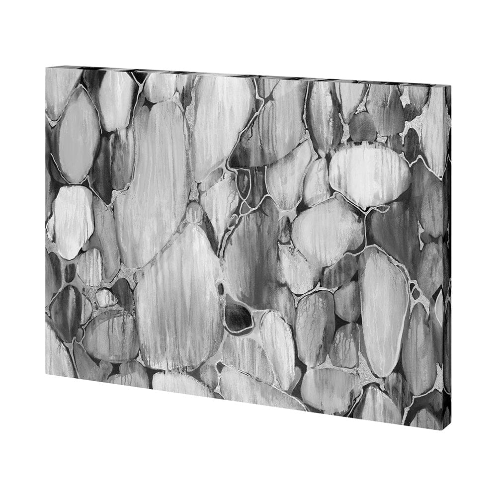 Mercana - River Rocks 2 by Mercana Studio a Hand Embellished Textured Canvas - 101346-L view 1