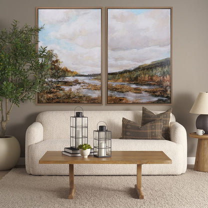 Mercana - River Valley by Mercana Studio a Hand Embellished Textured Framed Canvas - 102108-FL view 9