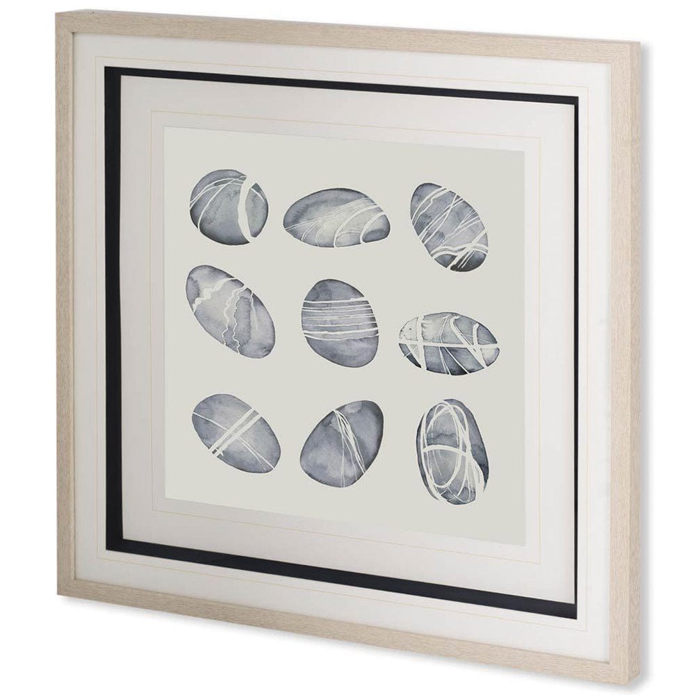 Mercana - River Worn I by Grace Popp a Framed Art Print Matted under Glass - 10386 view 1