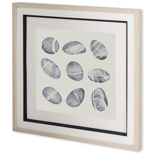 Mercana - River Worn I by Grace Popp a Framed Art Print Matted under Glass - 10386 view 1