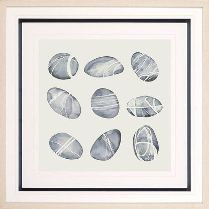 Mercana - River Worn I by Grace Popp a Framed Art Print Matted under Glass - 10386 view 2