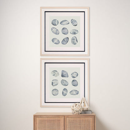 Mercana - River Worn I by Grace Popp a Framed Art Print Matted under Glass - 10386 view 5