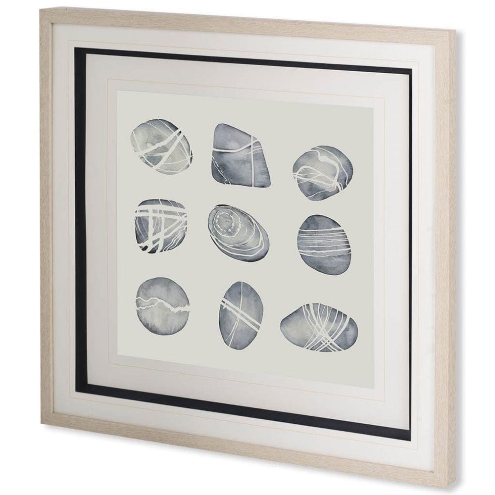 Mercana - River Worn II by Grace Popp a Framed Art Print Matted under Glass - 10387 view 1