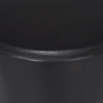 Mercana - Riya Solid Black Wooden Stool - 70727 view 5