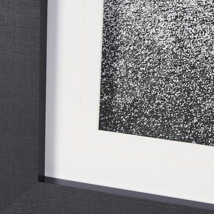 Mercana - Road to Old West BW by Nathan Larson a Hand Embellished Framed Art Print Matted under Glass - 15461 view 5