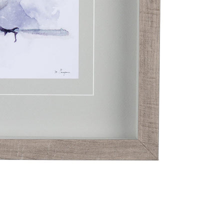 Mercana - Robin IV by Mercana Studio a Hand Embellished Textured Framed Art Print Matted under Glass - 14218 view 3