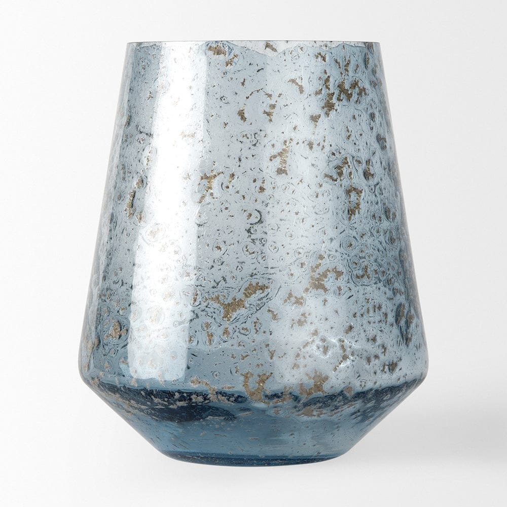 Mercana - Robyn Tall Blue Glass Vase - 70352 view 5