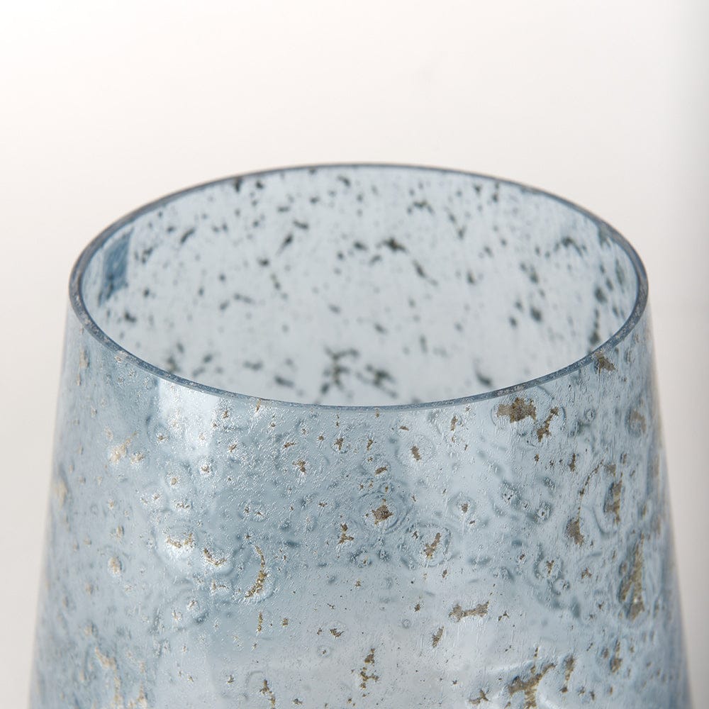 Mercana - Robyn Tall Blue Glass Vase - 70352 view 6
