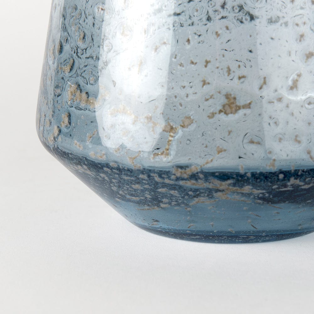 Mercana - Robyn Tall Blue Glass Vase - 70352 view 8
