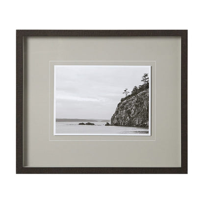 Mercana - Rocky Cliffs, Rosario Beach by Bisig, Steve a Framed Art Print Matted under Glass - 12188 view 1