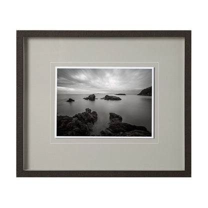 Mercana - Rocky Coastline, Rosario Beach by Bisig, Steve a Framed Art Print Matted under Glass - 12189 view 1