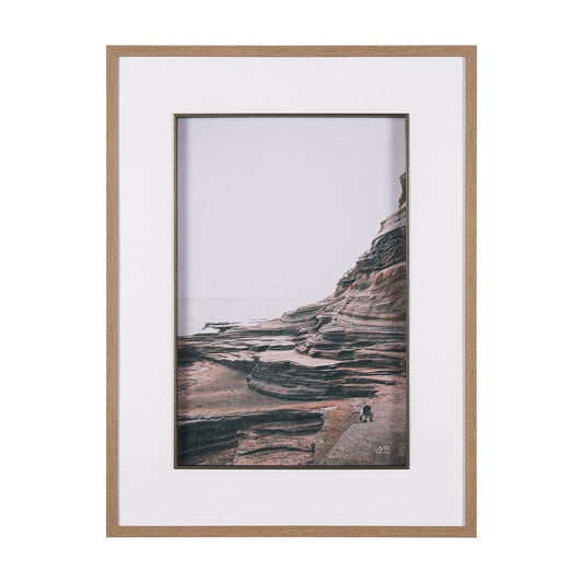 Mercana - Rocky Shore Hawaii by Max Blakesberg Studios a Hand Embellished Framed Art Print Matted under Glass - 15652 view 1